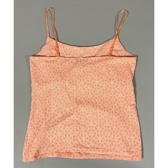 Gap Floral Mandala Graphic Shelf-Bra Cami Camisole Tank Top Tee Shirt Size M 🧡 - Picture 3 of 5